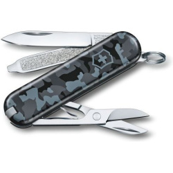 VICTORINOX Zatvárací nôž CLASSIC - modrý camo (0.6223.942)