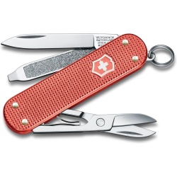 VICTORINOX Zatvárací nôž CLASSIC SD ALOX LE 2025 - stone red (0.6221.L25)