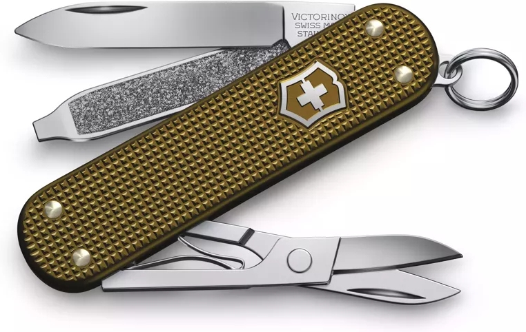 VICTORINOX Zatvárací nôž CLASSIC SD ALOX LE 2024 - terra-brown (0.6221.L24)