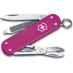 VICTORINOX Zatvárací nôž Classic SD Alox - flamingo party (0.6221.251G)