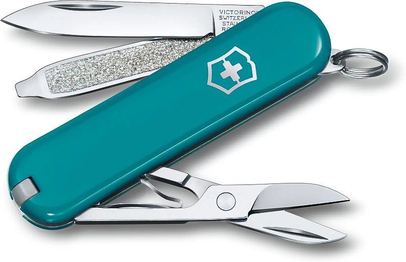 VICTORINOX Zatvárací nôž Classic SD - mountain lake (0.6223.23G)