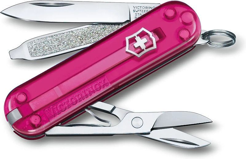 VICTORINOX Zatvárací nôž Classic SD Transparent - cupcake dream (0.6223.T5G)