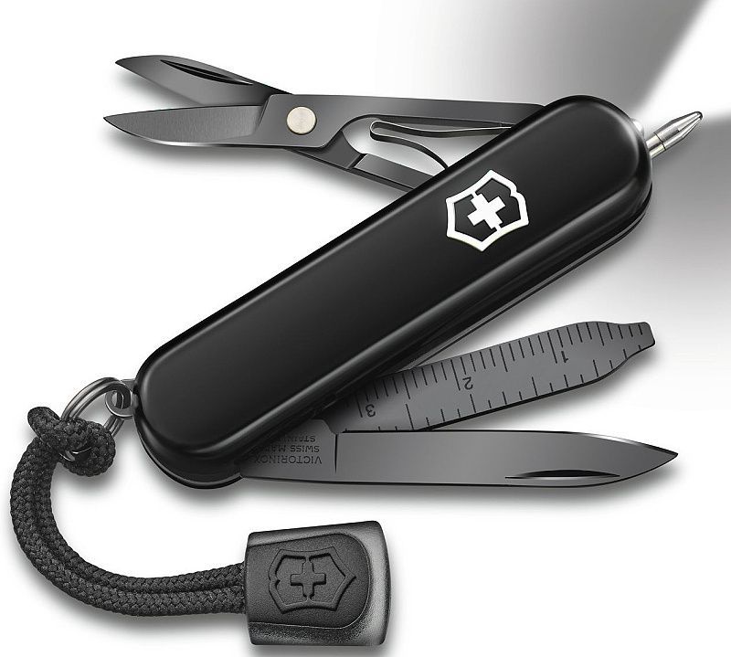 VICTORINOX Zatvárací nôž SIGNATURE LITE - onyx black (0.6226.31P)