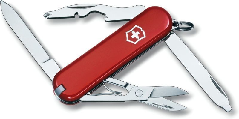 VICTORINOX Zatvárací nôž RAMBLER - červený (0.6363)