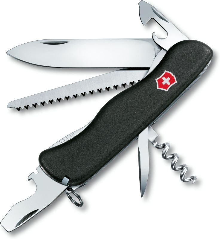 VICTORINOX Zatvárací nôž FORESTER - čierny (0.8363.3)