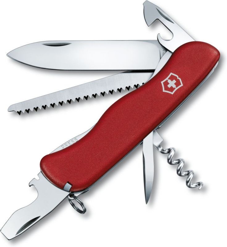 VICTORINOX Zatvárací nôž FORESTER - červený (0.8363)