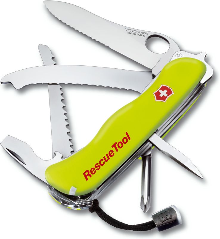 VICTORINOX Zatvárací nôž Rescue Tool - žltý (0.8623.MWN)
