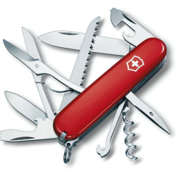 VICTORINOX Zatvárací nôž HUNTSMAN - červený (1.3713)