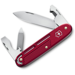 VICTORINOX Zatvárací nôž SYNERGY ALOX 93mm - red (0.8216.20)