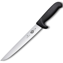 VICTORINOX Mäsiarsky nôž, fibrox - čierny (5.5503.22)
