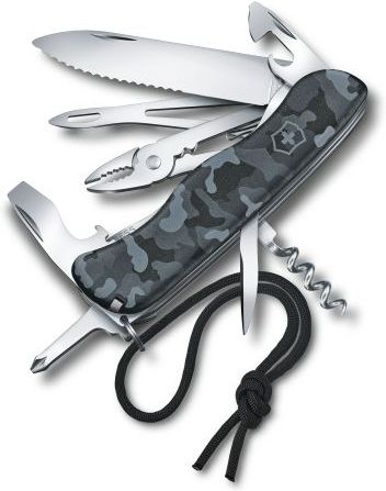 VICTORINOX Zatvárací nôž SKIPPER - modrý camo (0.8593.W942)