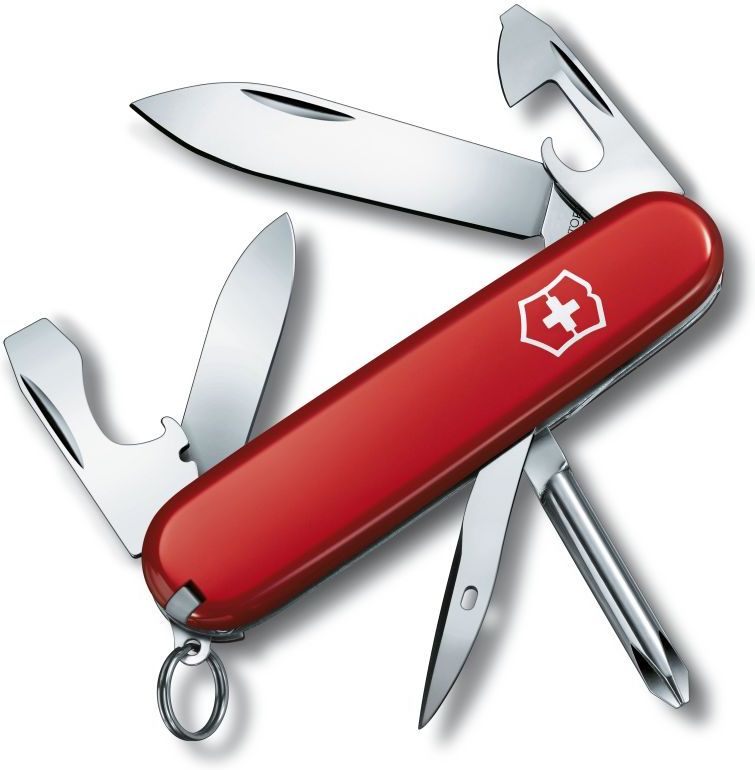 VICTORINOX Zatvárací nôž TINKER - červený (1.4603)