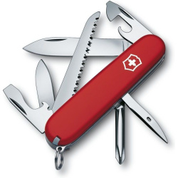 VICTORINOX Zatvárací nôž HIKER - červený (1.4613)