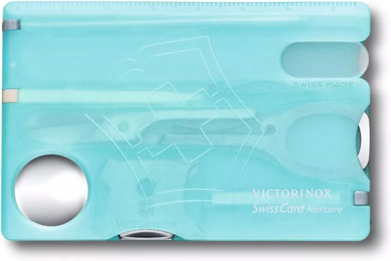 VICTORINOX SWISS CARD NailCare - pale blue (0.7240.T21)