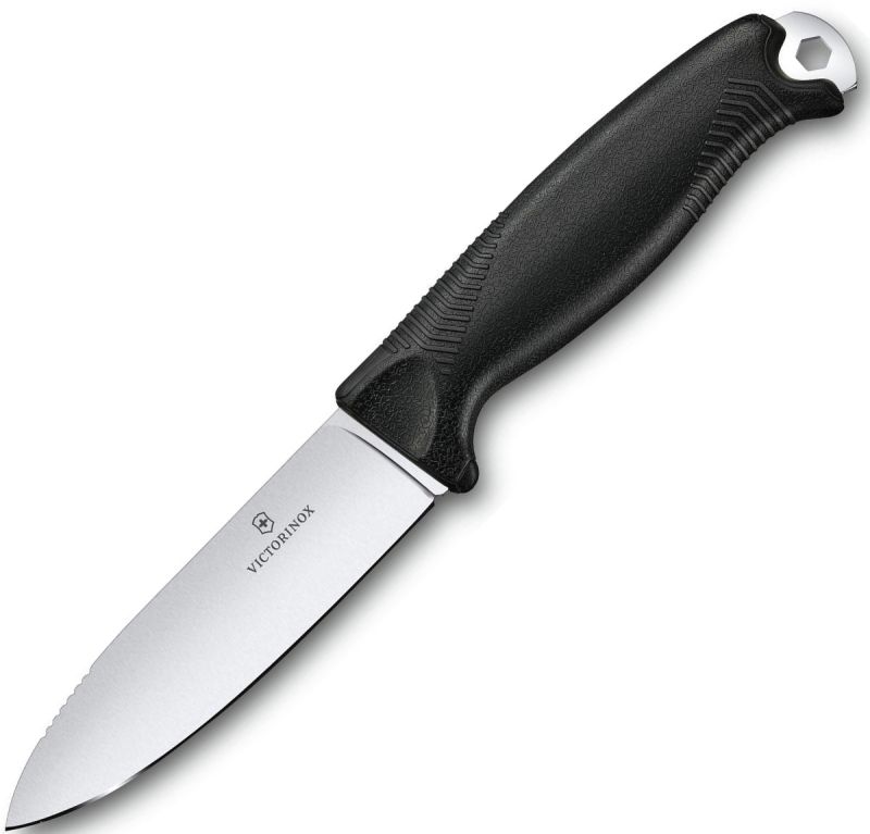 VICTORINOX Nôž s pevnou čepeľou Venture - black (3.0902.3)