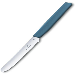 VICTORINOX Nôž SwissModern príborový 11cm - modrý (6.9006.11W2)