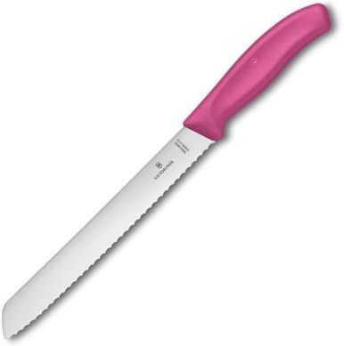 VICTORINOX Nôž SwissClassic na chlieb 21 cm - rúžový (6.8636.21L5B)