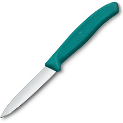 VICTORINOX Nož SwissClassic na ovocie a zeleninu 8cm - kale green (6.7604.C1)