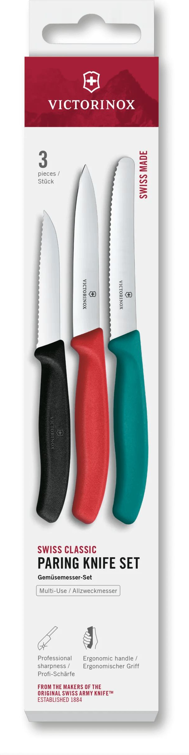 VICTORINOX Sada kuchynských nožov Swiss Classic 3ks (6.7116.34C1)