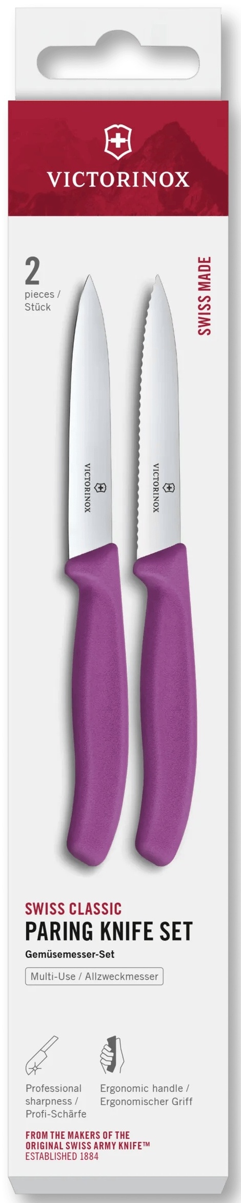 VICTORINOX Sada kuchynských nožov Swiss Classic 2ks (6.7795.2C1)