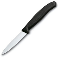 VICTORINOX Univerzálny kuchynský nôž 8cm - čierny (6.7603)