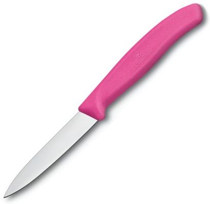 VICTORINOX Univerzálny kuchynský nôž 8cm - rúžový (6.7606.L115)
