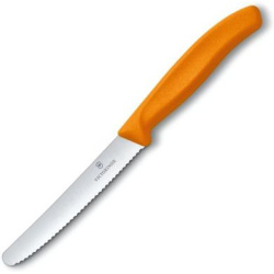 VICTORINOX Nôž na paradajky 10cm - oranžový (6.7836.L119)