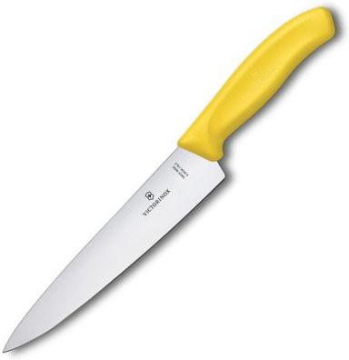 VICTORINOX Nôž kuchársky 19cm - žltý (6.8006.19L8B)