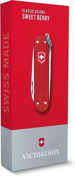 VICTORINOX Zatvárací nôž Classic SD Alox - sweet berry (0.6221.201G)