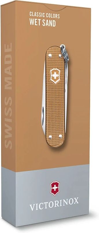 VICTORINOX Zatvárací nôž Classic SD Alox - wet sand (0.6221.255G)