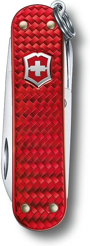 VICTORINOX Zatvárací nôž Classic SD Precious Alox - iconic red (0.6221.401G)