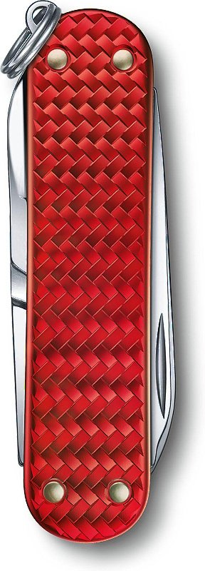 VICTORINOX Zatvárací nôž Classic SD Precious Alox - iconic red (0.6221.401G)