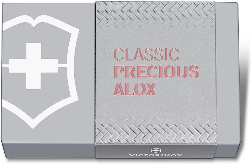 VICTORINOX Zatvárací nôž Classic SD Precious Alox - gentle rose (0.6221.405G)