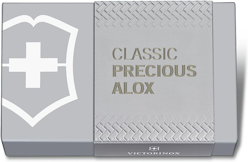 VICTORINOX Zatvárací nôž Classic SD Precious Alox - infinite grey (0.6221.4031G)