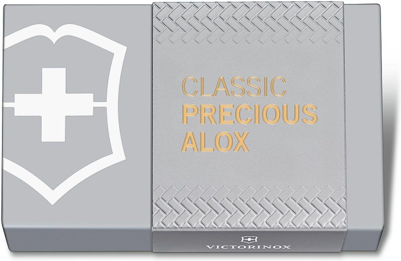 VICTORINOX Zatvárací nôž Classic SD Precious Alox - brass gold (0.6221.408G)