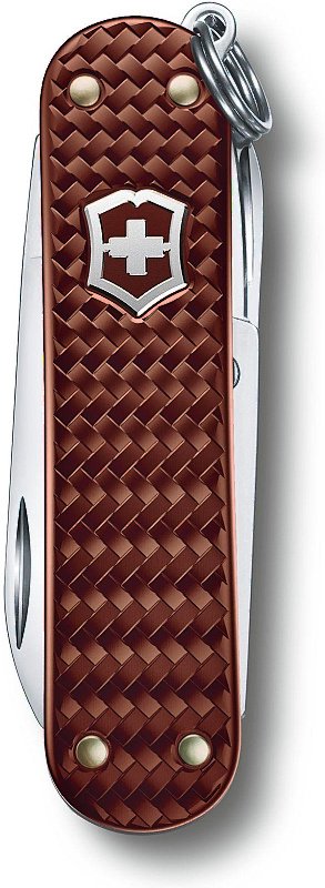 VICTORINOX Zatvárací nôž Classic SD Precious Alox - hazel brown (0.6221.4011G)