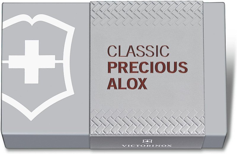 VICTORINOX Zatvárací nôž Classic SD Precious Alox - hazel brown (0.6221.4011G)