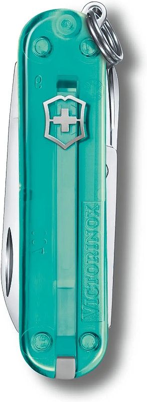 VICTORINOX Zatvárací nôž Classic SD Transparent - tropical surf (0.6223.T24G)