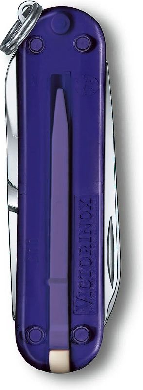 VICTORINOX Zatvárací nôž Classic SD Transparent - persian indigo (0.6223.T29G)