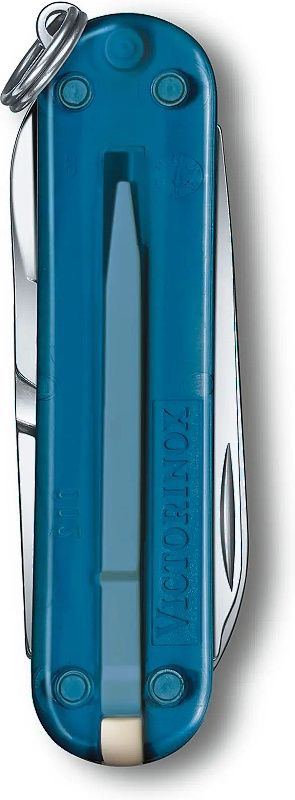 VICTORINOX Zatvárací nôž Classic SD Transparent - sky high (0.6223.T61G)