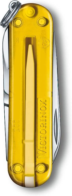 VICTORINOX Zatvárací nôž Classic SD Transparent - tuscan sun (0.6223.T81G)