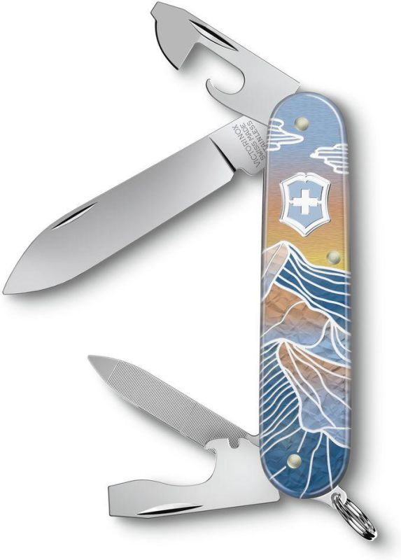VICTORINOX Zatvárací nôž Cadet Alox LE 2023 - winter magic (0.2601.22E1)