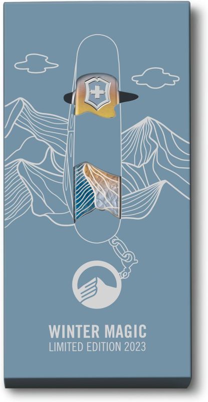 VICTORINOX Zatvárací nôž Cadet Alox LE 2023 - winter magic (0.2601.22E1)
