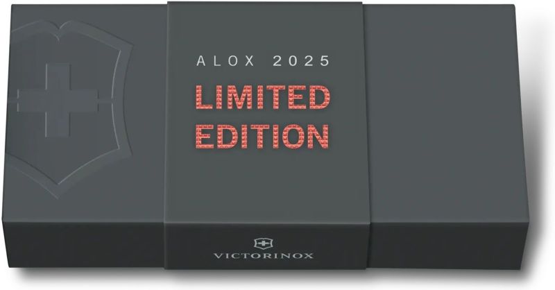 VICTORINOX Zatvárací nôž PIONEER X ALOX LE 2025 - stone red (0.8231.L25)