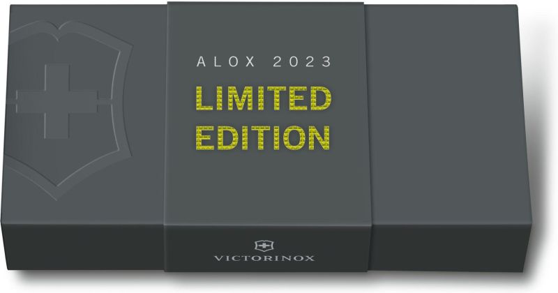 VICTORINOX Zatvárací nôž PIONEER X ALOX LE 2023 - electric yellow (0.8231.L23)