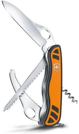 VICTORINOX Zatvárací nôž HUNTER XT GRIP - oranžový (0.8341.MC9)