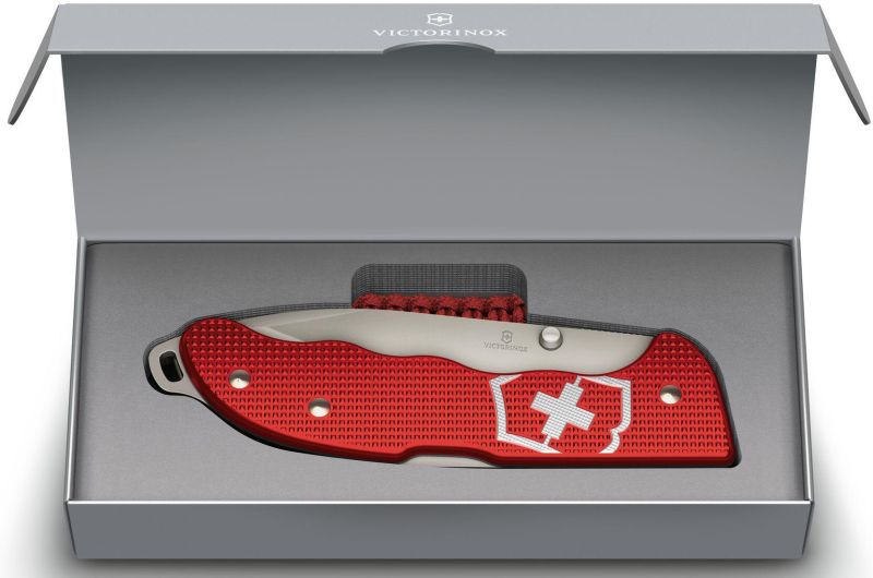 VICTORINOX Zatvárací nôž EVOKE ALOX - red (0.9415.D20)