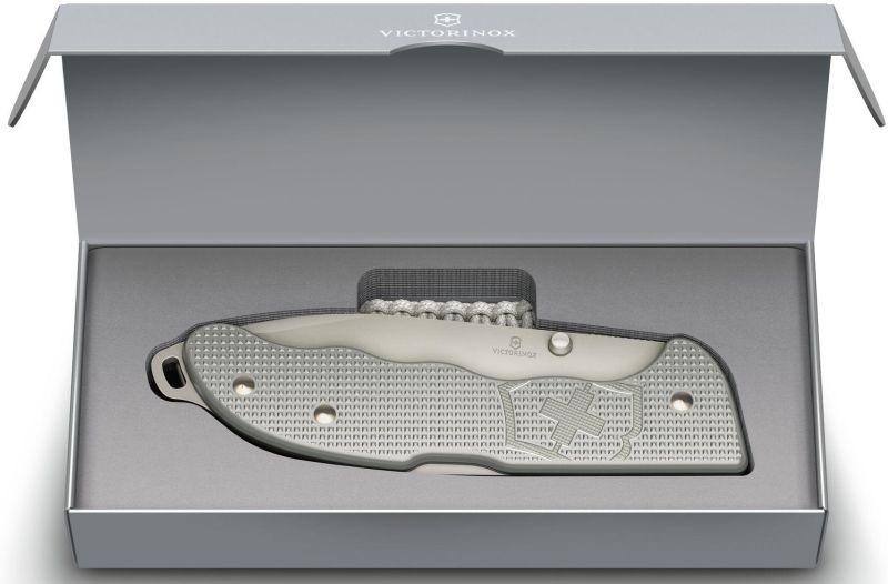 VICTORINOX Zatvárací nôž EVOKE ALOX - silver (0.9415.D26)