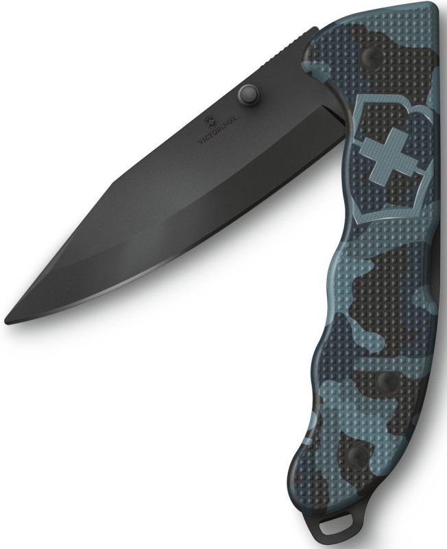 VICTORINOX Zatvárací nôž EVOKE BSH ALOX - navy camouflage (0.9425.DS222)