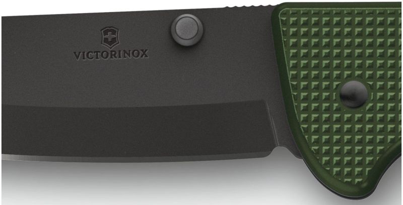 VICTORINOX Zatvárací nôž EVOKE BSH ALOX - olive (0.9425.DS24)